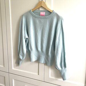 CRUSH Cashmere Balloon Sleeve Sweater, Size 2